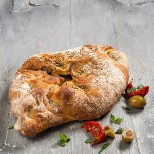 Hartig brood Olijf-Mozzarella