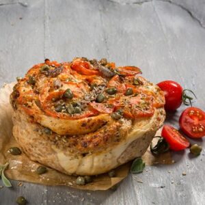 Hartig brood Tomaten – Ansjovis