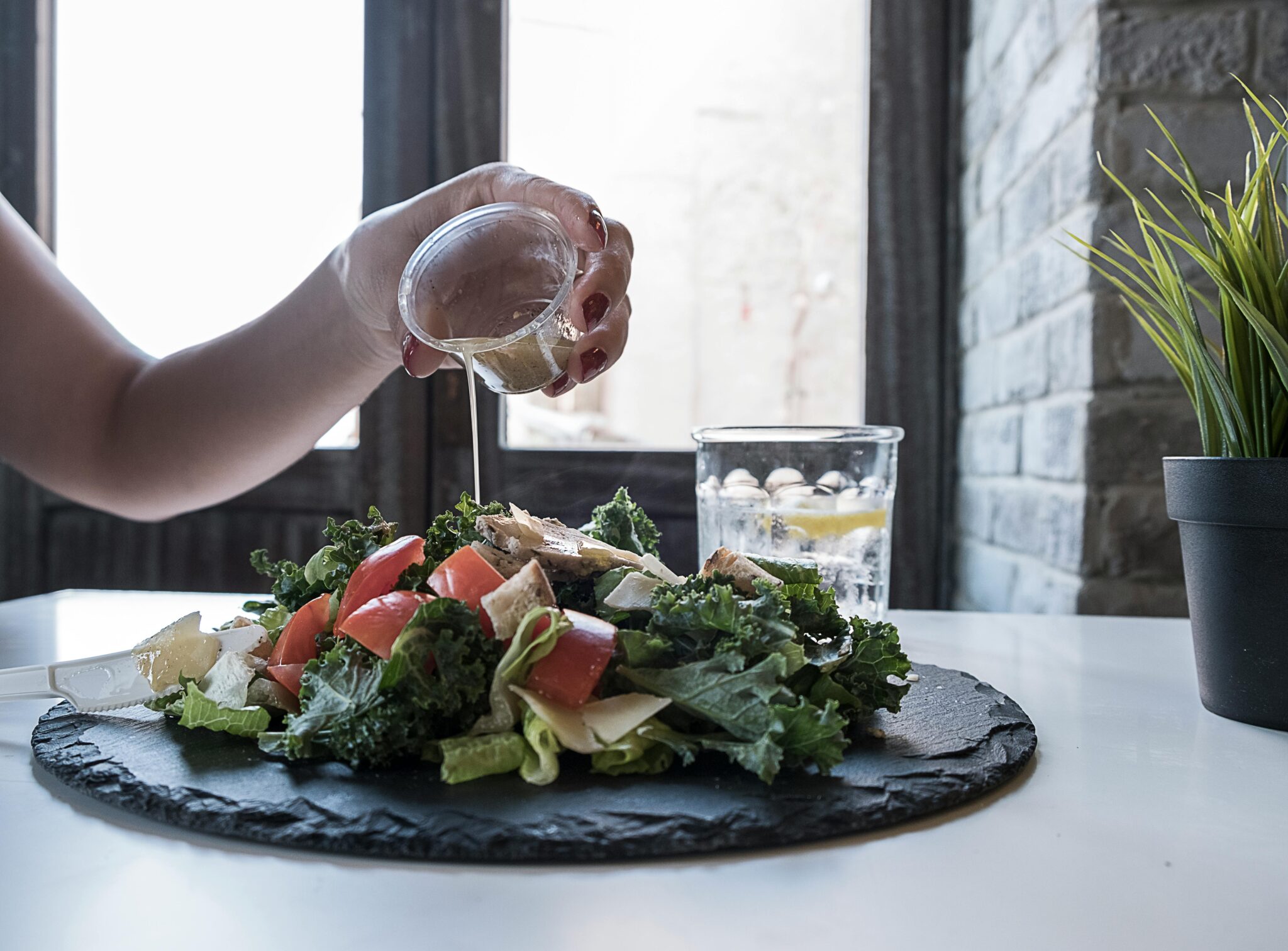 Tip voor salade en brood Luscious Loaf