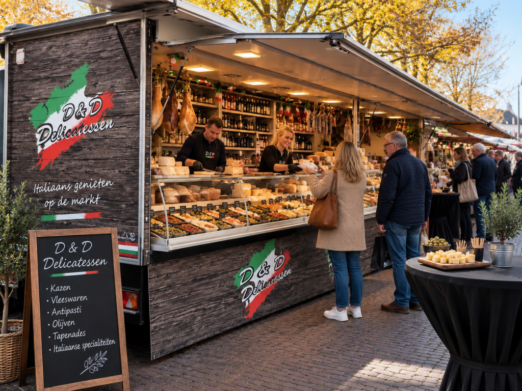 Hartige broden bij D & D Delicatessen Breda