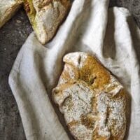 Olijf Mozzarella brood luscious loaf
